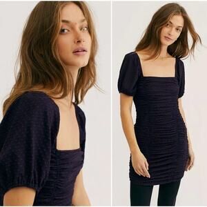 Free People "She's in Parties" Dress Size M‎ Bodycon Festival Grunge Clubwear